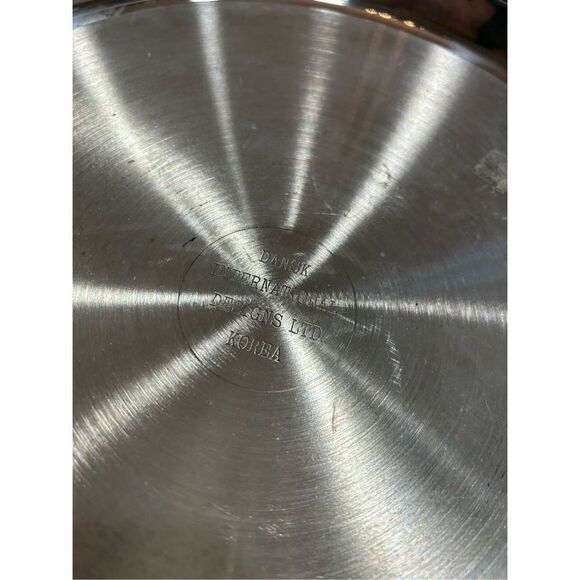 Vintage 1980’s Dansk International Metal Stainless Steel Aluminum Heavy Serving - Picture 6 of 6